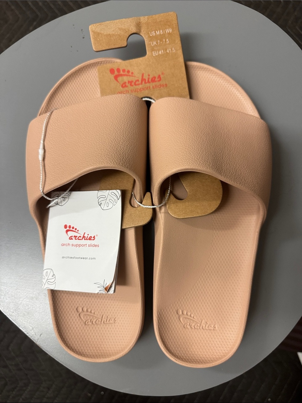 Archies Women's Arch Support Slide Sandals